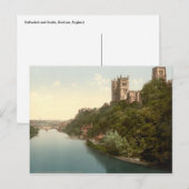 Kathedrale und Kirche, Durham, England Postkarte (Vorne/Hinten)
