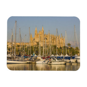Kathedrale und Marina, Palma, Mallorca, Spanien 2 Magnet