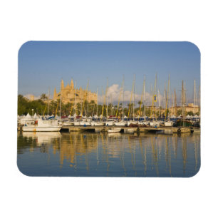 Kathedrale und Marina, Palma, Mallorca, Spanien Magnet