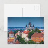 Kathedrale und Stadtbild | Dänemark Postkarte (Vorne/Hinten)