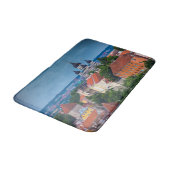 Kathedrale und Stadtbild| Estland Badematte (Schrägansicht)