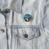 Kathedrale und Stadtbild| Estland Button (Beispiel)