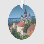 Kathedrale und Stadtbild| Estland Ornament (Vorderseite)