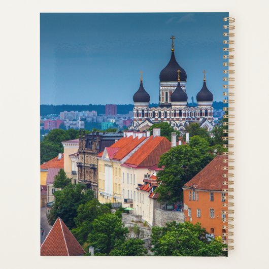 Kathedrale und Stadtbild | Estland Planer (Rückseite)