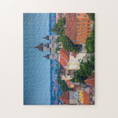 Kathedrale und Stadtbild| Estland Puzzle (Vertikal)
