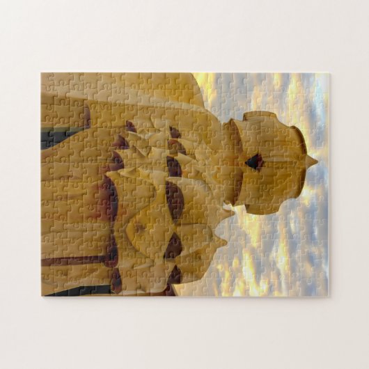 Kathedrale von Barcelona. Puzzle (Horizontal)