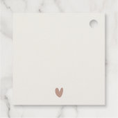 Kathedrale von Barcelona Spanien Wasserfarbenhochz Geschenkanhänger (Rückseite)