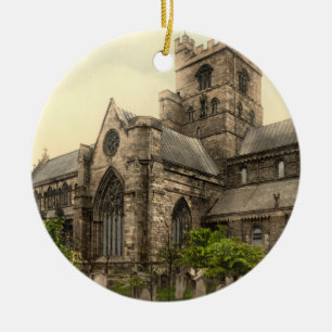 Kathedrale von Carlisle, Cumbria, England Keramikornament