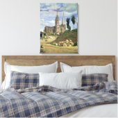 Kathedrale von Chartres, 1830 Leinwanddruck (Insitu (Schlafzimmer))