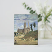 Kathedrale von Chartres, 1830 Postkarte (Stehend Vorderseite)