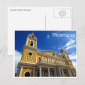 Kathedrale von Granada Postkarte (Vorne/Hinten)