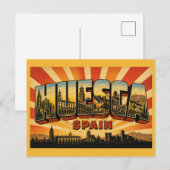 Kathedrale von Huesca Spanien Postkarte (Vorne/Hinten)