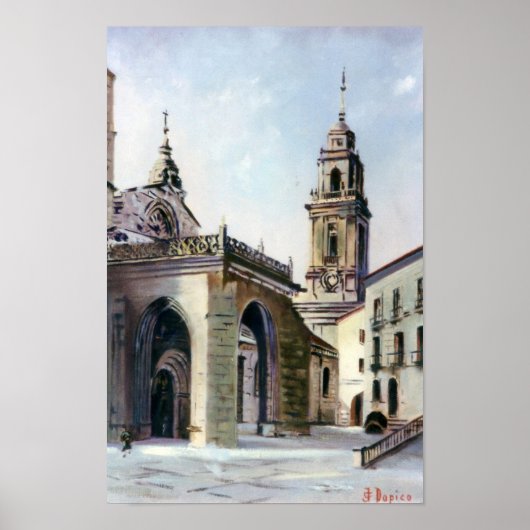 Kathedrale von Lugo/Lugo Cathedral Poster (Vorne)