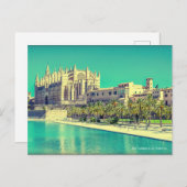 Kathedrale von Mallorca, Postkarte von Palma (Vorne/Hinten)