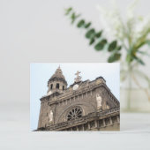 Kathedrale von Manila Postkarte (Stehend Vorderseite)