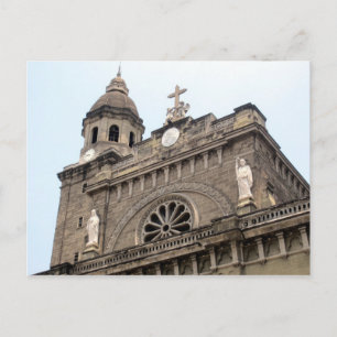 Kathedrale von Manila Postkarte