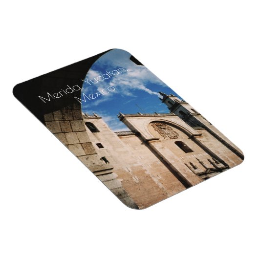 Kathedrale von Merida, Yucatan, Mexiko Magnet (Rechte Seite)