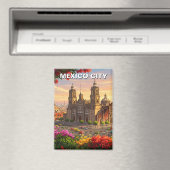 Kathedrale von Mexiko Magnet (In Situ (Geschirrspüler))