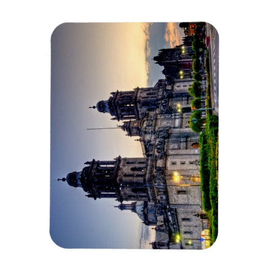 Kathedrale von Mexiko Magnet (Vertikal)