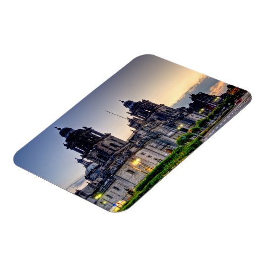 Kathedrale von Mexiko Magnet (Linke Seite)