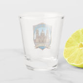 Kathedrale von Mexiko-Stadt Schnapsglas (Rückseite)