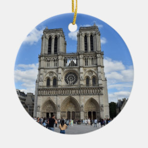 Kathedrale von Notre Dame, Paris, Frankreich Keramik Ornament