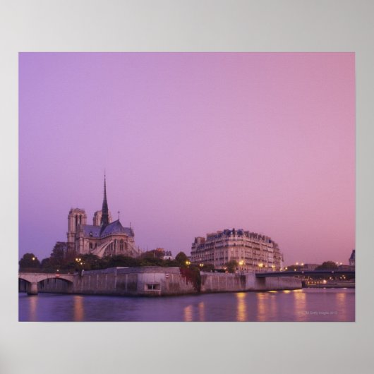 Kathedrale von Notre-Dame Poster (Vorne)