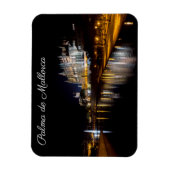 Kathedrale von Palma de Mallorca am Abend - Spanie Magnet (Vertikal)