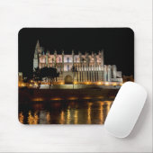 Kathedrale von Palma de Mallorca am Abend - Spanie Mousepad (Mit Mouse)