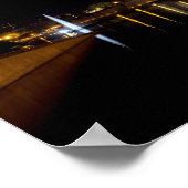 Kathedrale von Palma de Mallorca am Abend - Spanie Poster (Ecke)