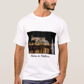Kathedrale von Palma de Mallorca am Abend - Spanie T-Shirt (Vorderseite)