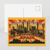 Kathedrale von Palma de Mallorca Spanien Postkarte (Vorne/Hinten)