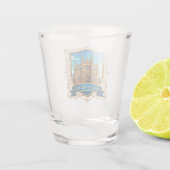 Kathedrale von Palma de Mallorca Spanien Schnapsglas (Rückseite)