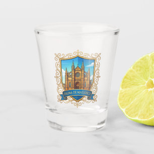 Kathedrale von Palma de Mallorca Spanien Schnapsglas