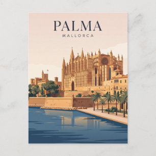 Kathedrale von Palma Spanien Postkarte