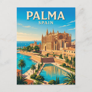 Kathedrale von Palma Spanien Postkarte