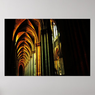 Kathedrale von Reims Poster