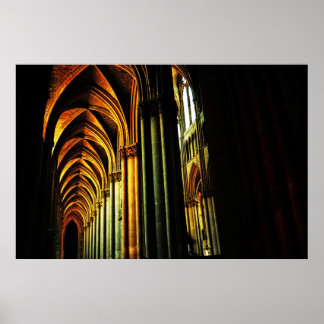 Kathedrale von Reims Poster