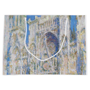 Kathedrale von Rouen (Sonnenlicht), Monet Große Geschenktüte