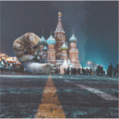 Kathedrale von Saint Basil und Hosico Aufkleber (Vorderseite)