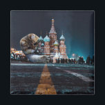 Kathedrale von Saint Basil und Hosico Magnet<br><div class="desc">Hosico</div>