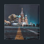 Kathedrale von Saint Basil und Hosico Magnet<br><div class="desc">Hosico</div>