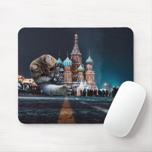 Kathedrale von Saint Basil und Hosico Mousepad (Mit Mouse)
