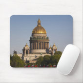 Kathedrale von Saint Isaac, vom Fluss Neva Mousepad (Mit Mouse)