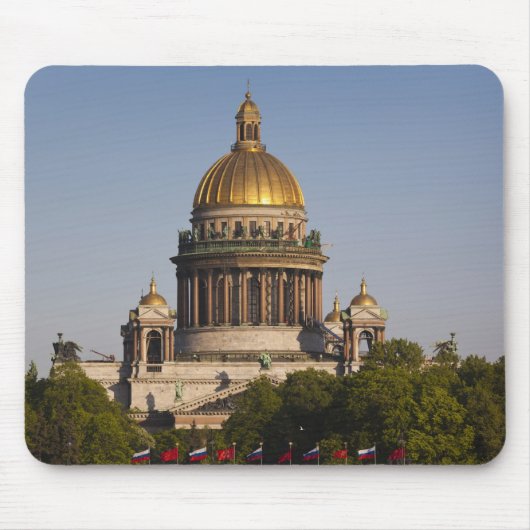 Kathedrale von Saint Isaac, vom Fluss Neva Mousepad (Vorne)