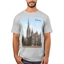 Kathedrale von Salisbury in England (c. 1900)