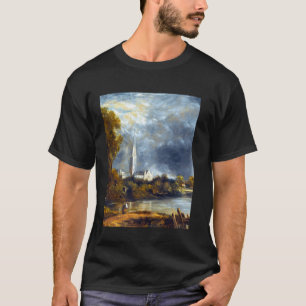 Kathedrale von Salisbury John Constable Romantik L T-Shirt