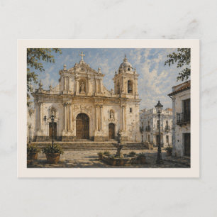 Kathedrale von San Juan Bautista – Alt-San Juan Postkarte