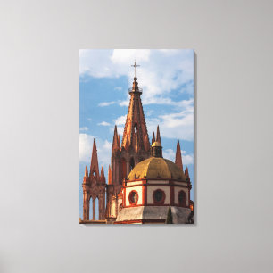 Kathedrale von San Miguel Arcángel Leinwanddruck