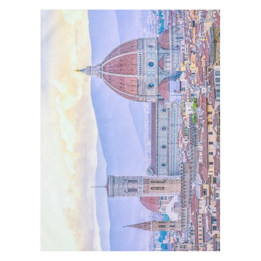 Kathedrale von Santa Maria del Fiore Kunstwerk| Tischdecke (Vorderseite)